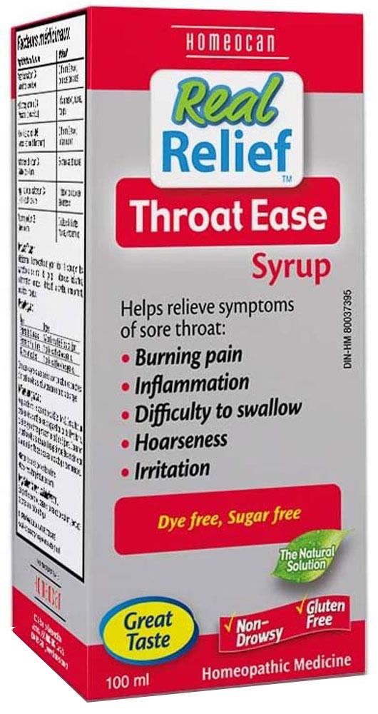 HOMEOCAN Real Relief Throat Ease (100 ml)
