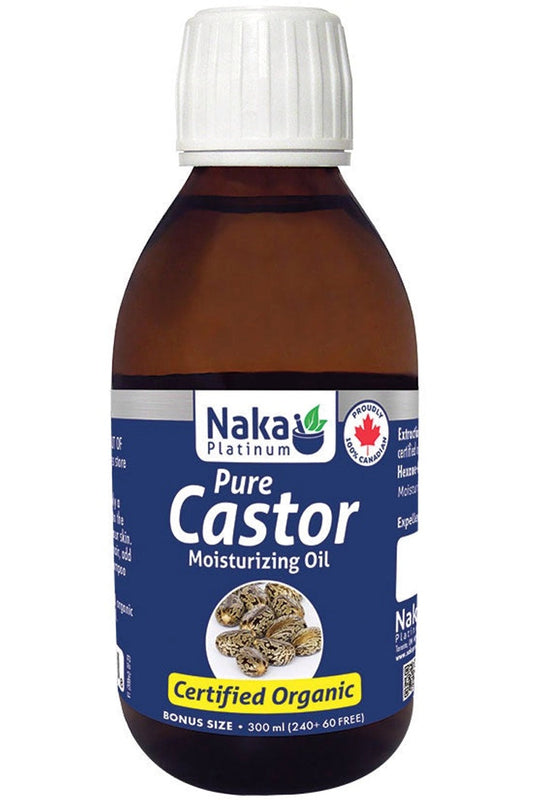 NAKA Platinum Moisturizing Oil Organic Castor (300 ml)