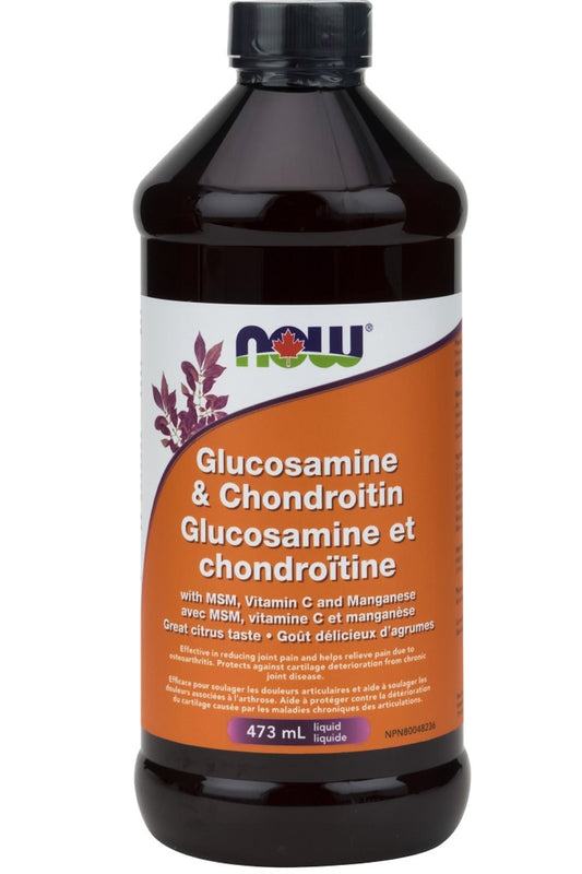 NOW Glucosamine & Chondroitin (Liquid - 473 ml)
