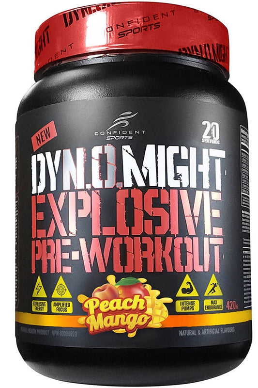 CONFIDENT SPORTS Dynomight (Peach Mango- 420 g)