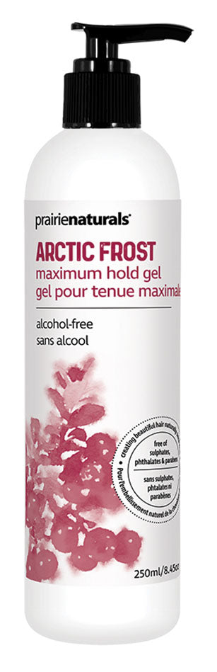 PRAIRIE NATURALS Arctic Frost Maximum Hold Gel (250 ml)