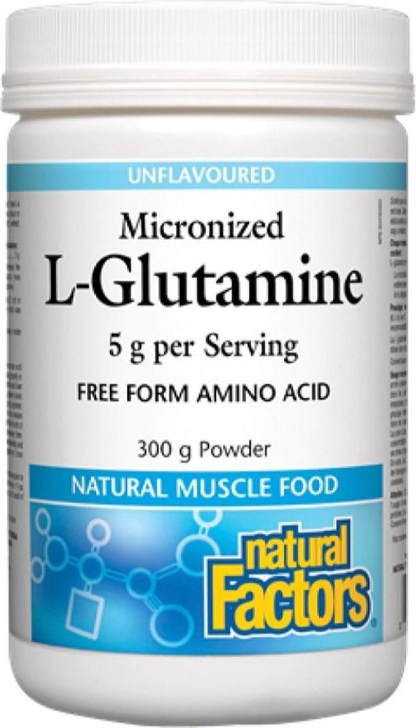 NATURAL FACTORS Micronized L-Glutamine (300 gr )