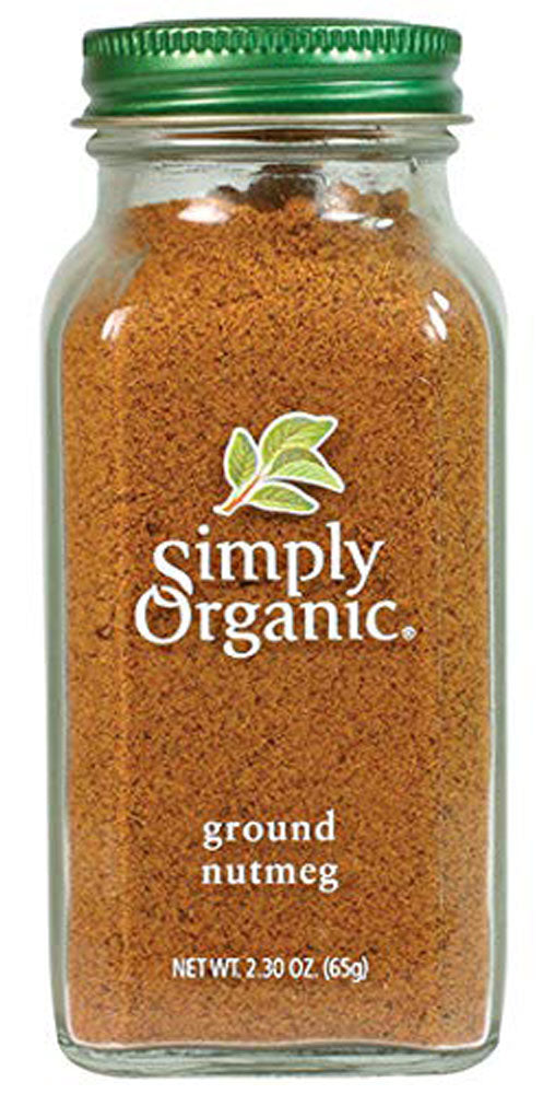 Simply Organic Nutmeg Ground Organic (Case - 6 x 65 gr)