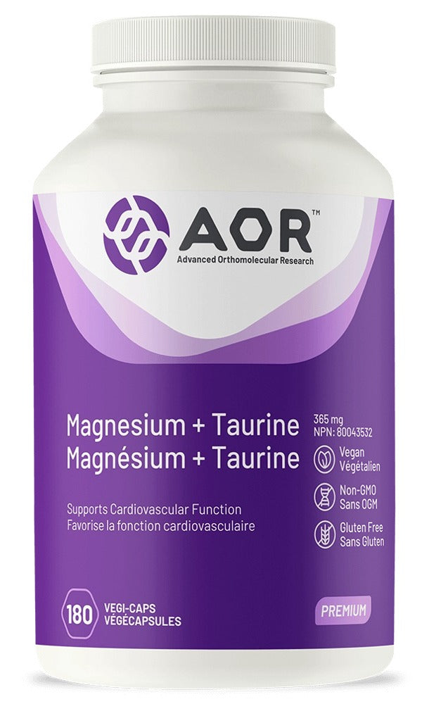 AOR Magnesium + Taurine (180 caps)