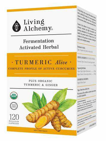 LIVING ALCHEMY Turmeric Alive (120 caps)