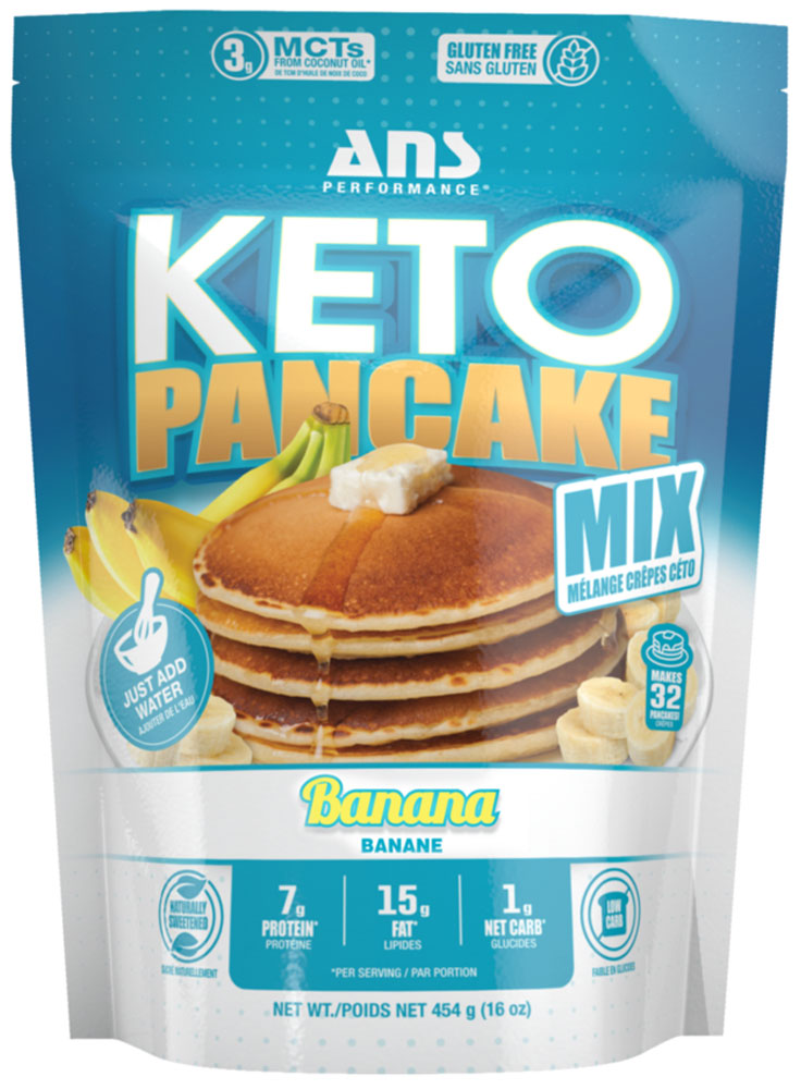 ANS PERFORMANCE Keto Pancake Mix (Banana - 454 gr)