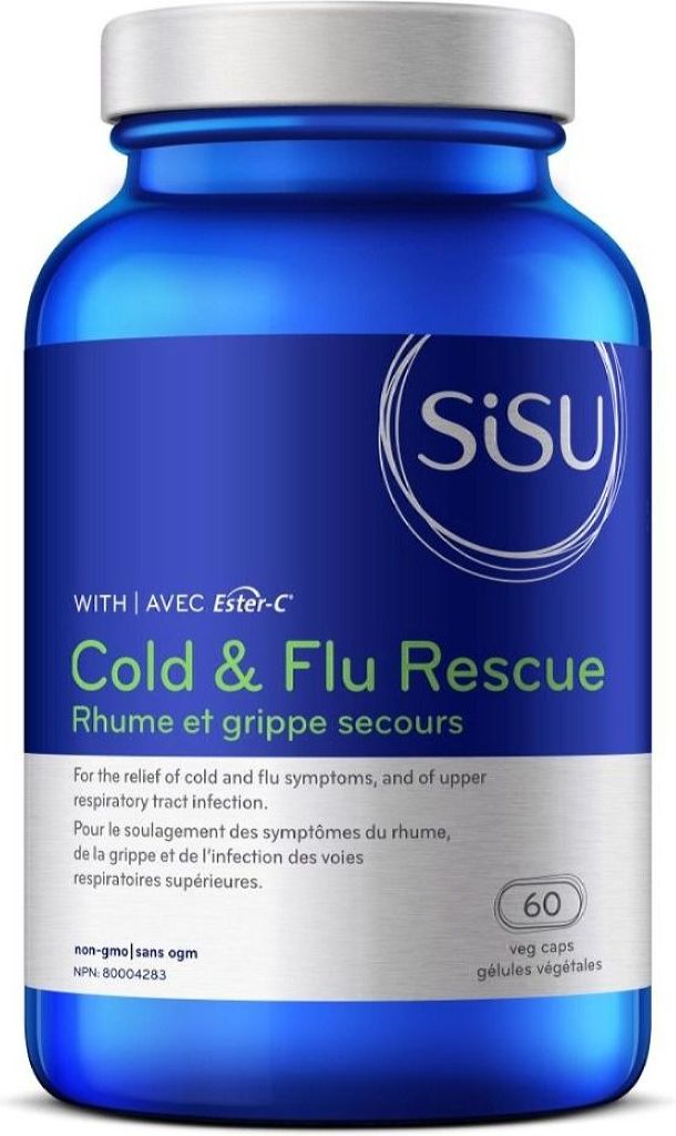 SISU Cold & Flu Rescue with Ester-C (60 veg caps)