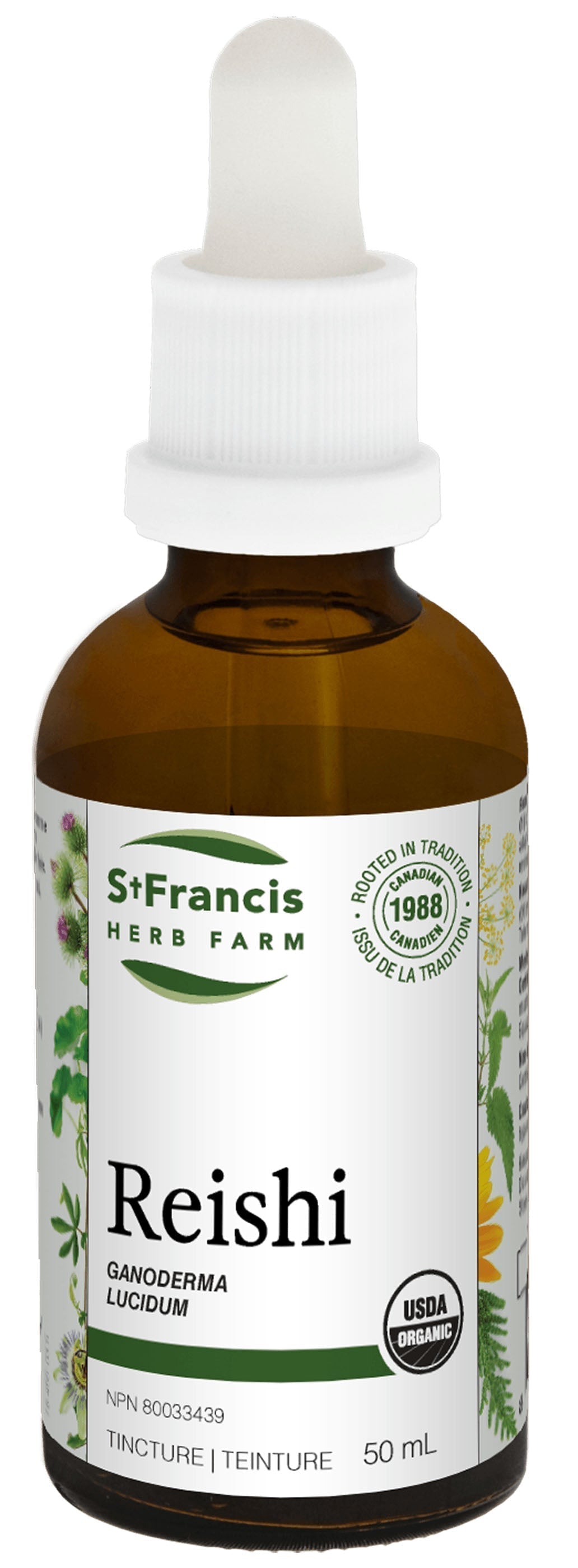 ST FRANCIS HERB FARM Reishi Mushroom (50 ml)