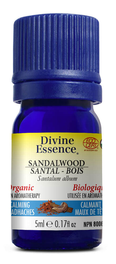 DIVINE ESSENCE Sandalwood (Organic - 5 ml)