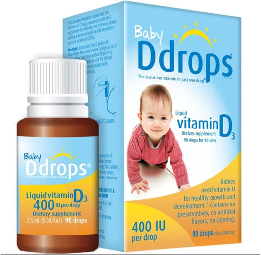 DDROPS Baby Ddrops (400 IU - 90 drops)