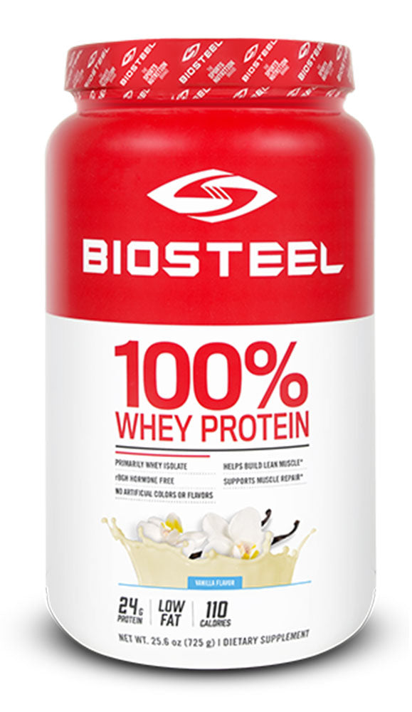 BIOSTEEL Natural 100% Whey Protein Blend (Vanilla - 725 gr)